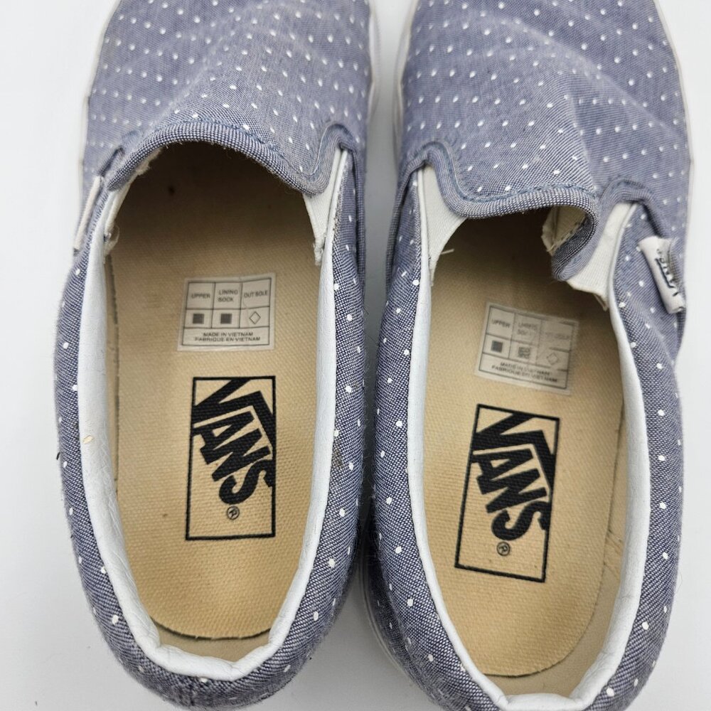 VANS Off The Wall Polka Dot Shoe Size 8.5 - Picture 6 of 8